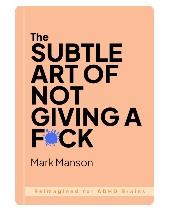 The Subtle Art of Not Giving a F*ck